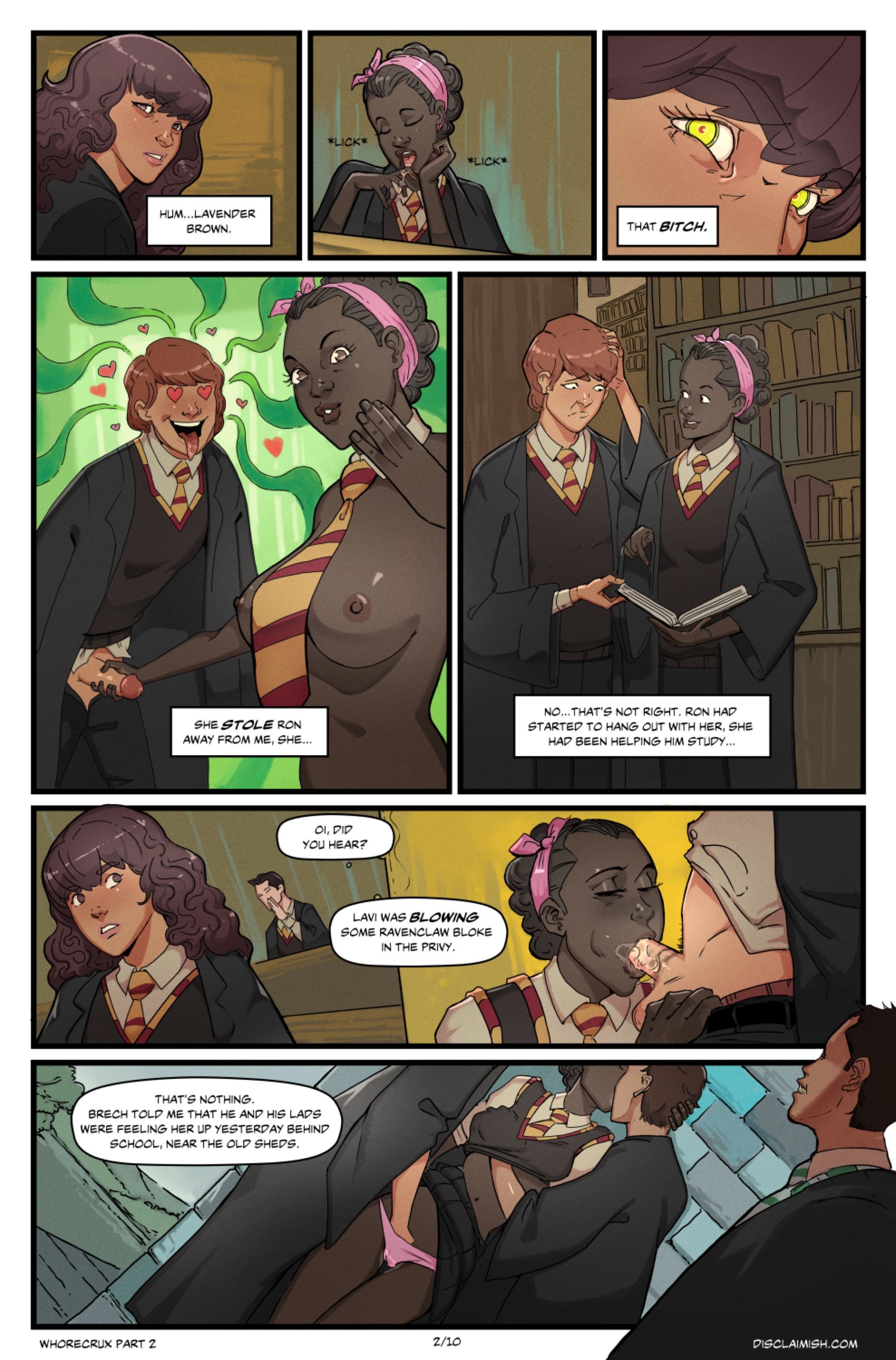 Hermione Granger And The Whorecrux (Harry Potter) 2 - Disclaimer page 3 hentai porn comic manga doujin